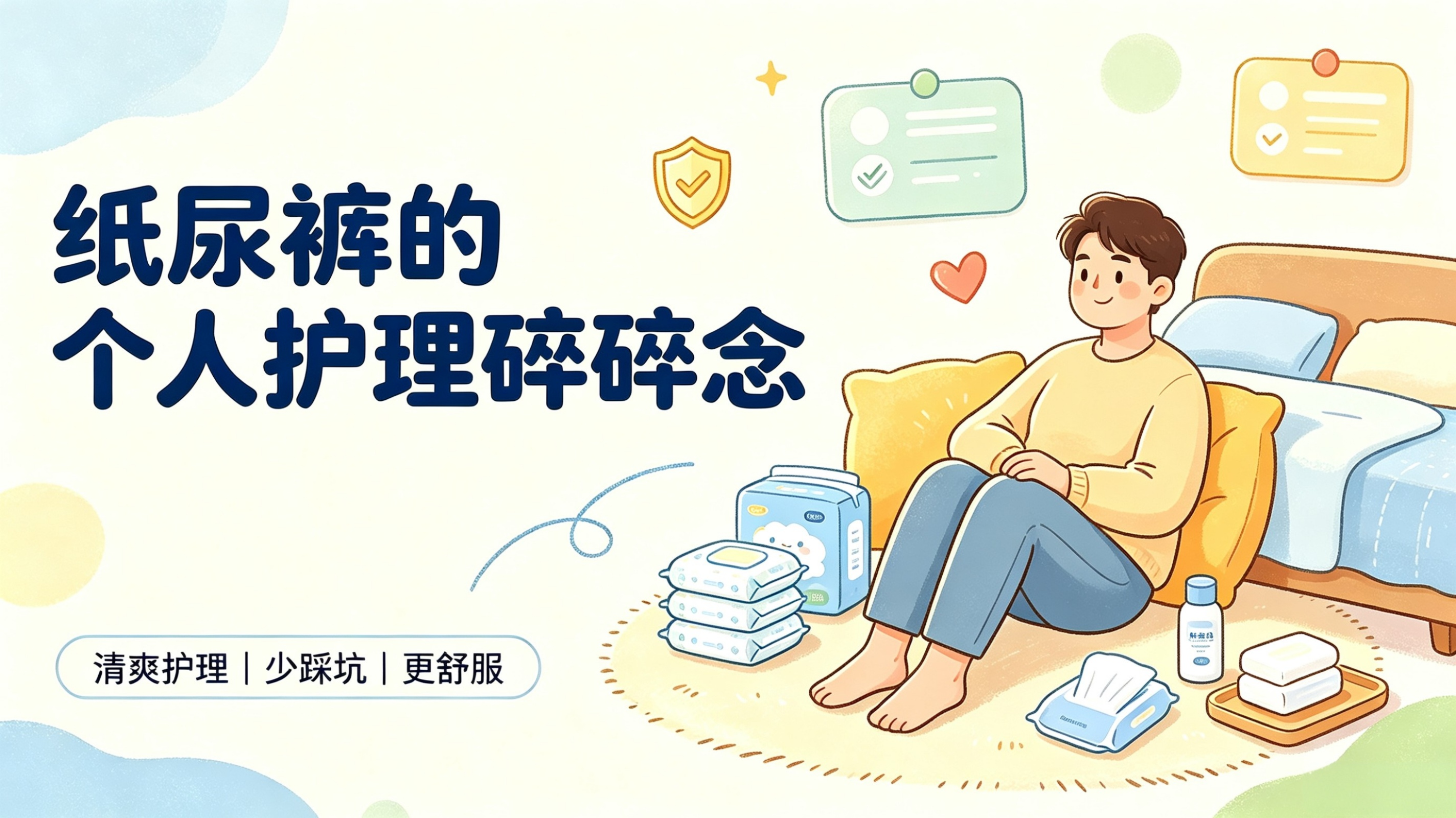 尿不湿的个人护理碎碎念｜我的真实踩坑经验